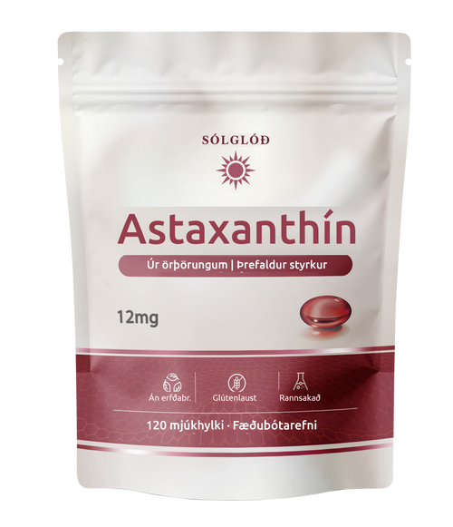 Sólglóð Astaxanthín