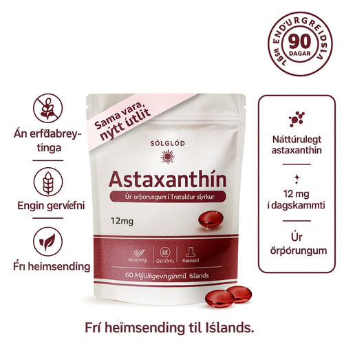 Sólglóð Astaxanthín