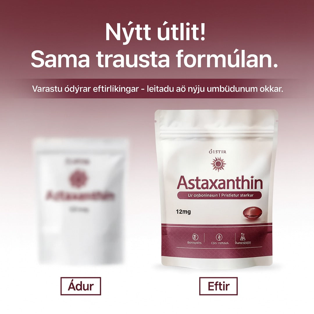 Sólglóð Astaxanthín