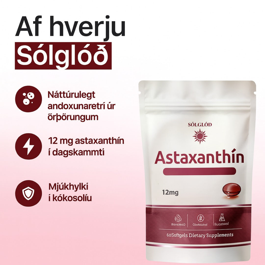 Sólglóð Astaxanthín
