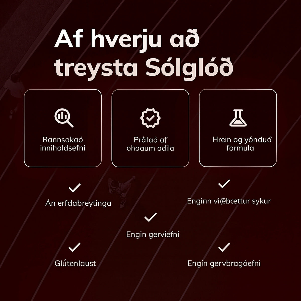 Sólglóð Astaxanthín