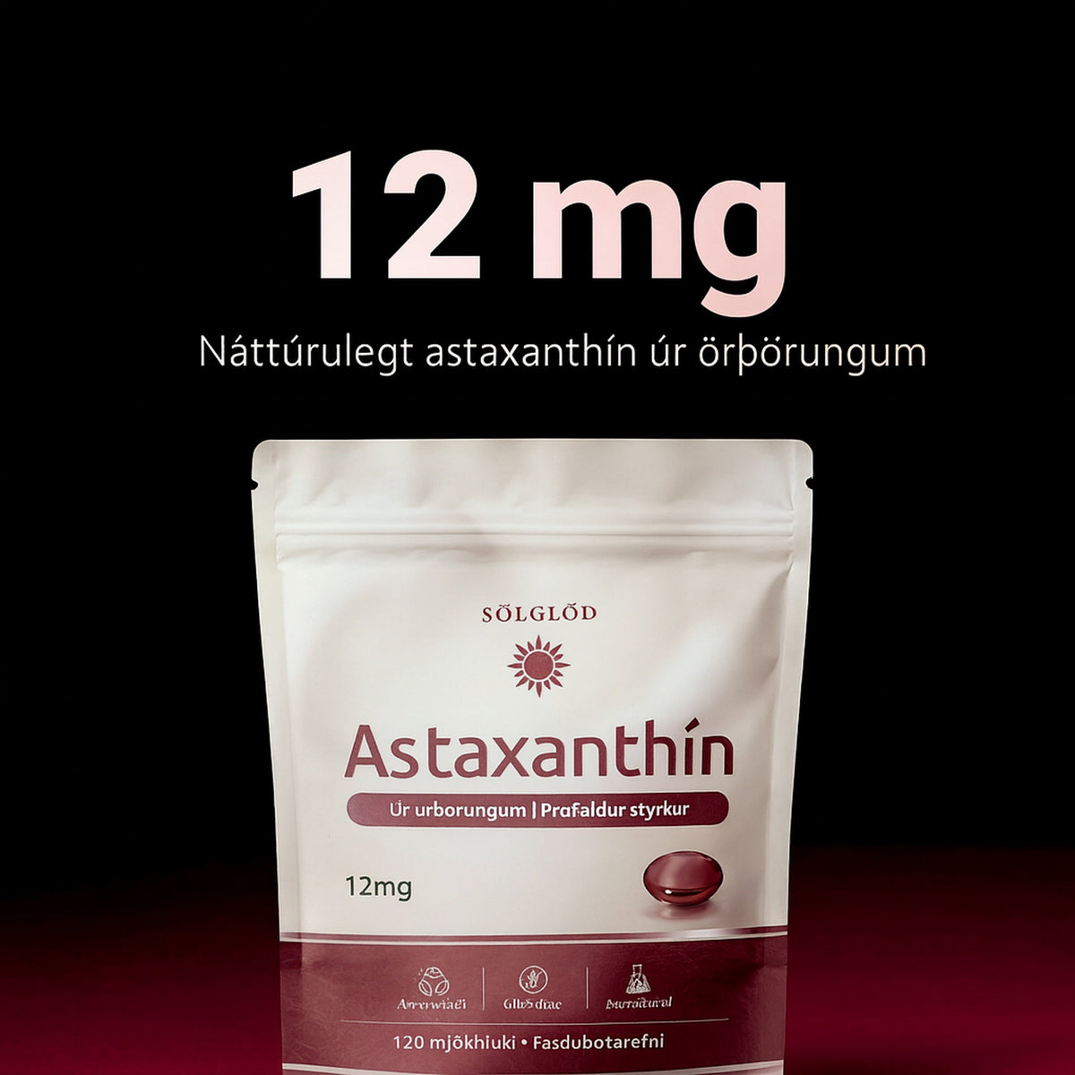 Sólglóð Astaxanthín