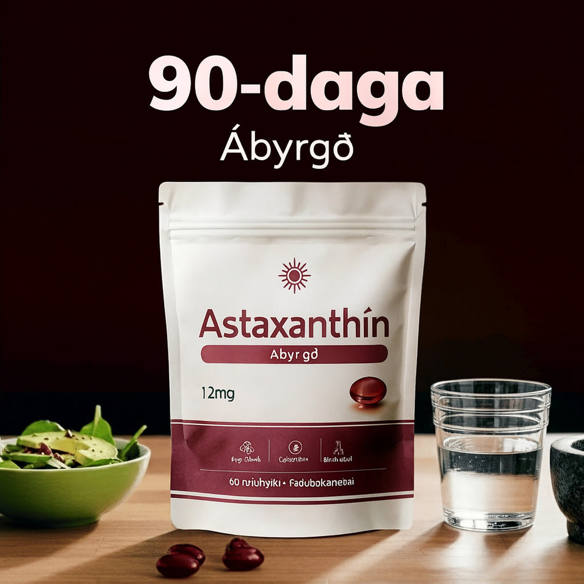 Sólglóð Astaxanthín